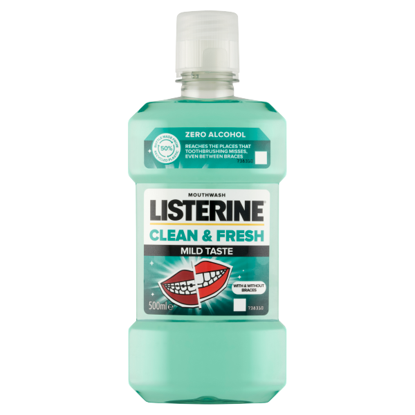 LISTERINE 500ML CLEAN & FRESH
