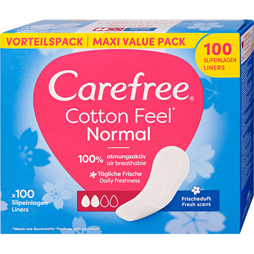 Carefree tisztasági betét Cotton Fr. 100db