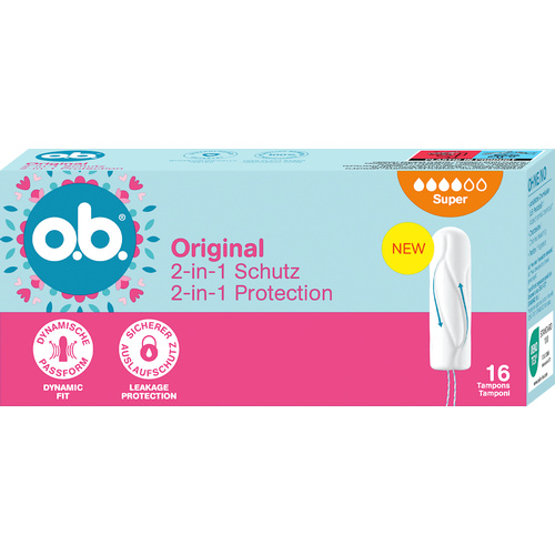 OB tampon Original Bloss. 16db Super Új