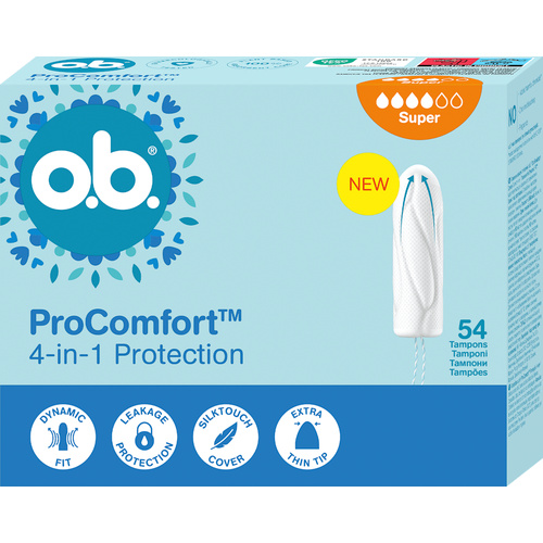 OB tampon Procomfort 54db Super Új