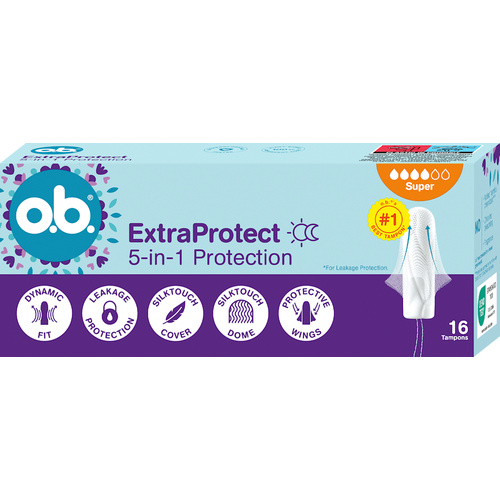 OB tampon Extra Protect Super 16db Új