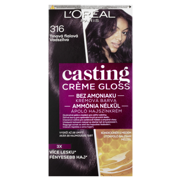 Casting CrémeGloss hajfesték 316 Vadszilva