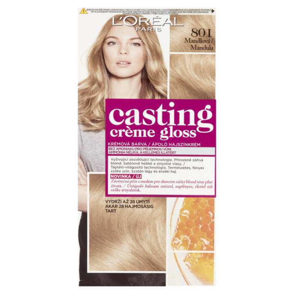 Casting CrémeGloss hajfesték 801 Szaténszőke