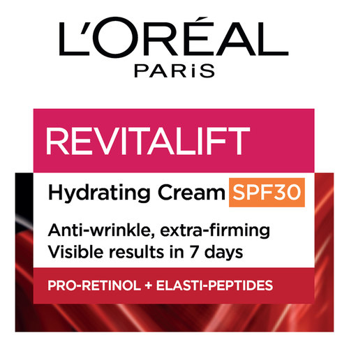 L'Oréal arckrém 50ml Revit. SPF30 nappali