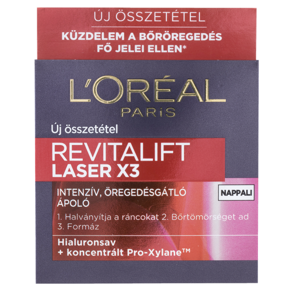 L'Oreal arckrém 50ml Revit.Laser X3 nap