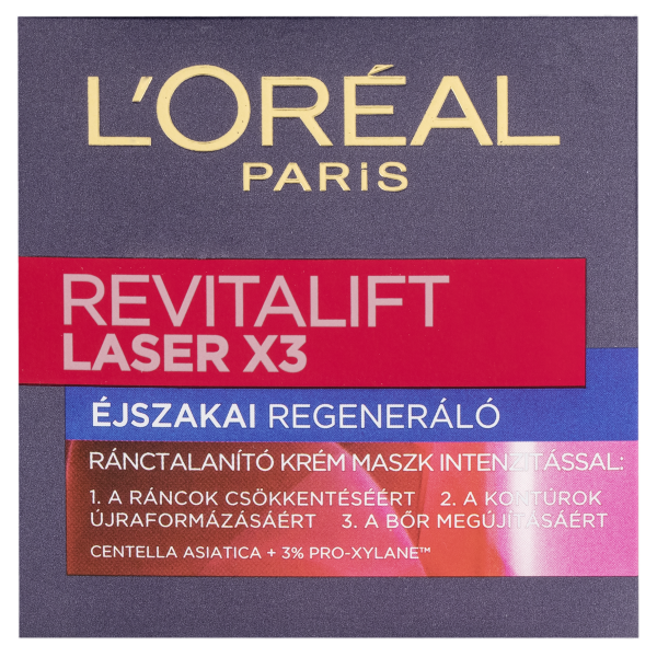 L'Oreal arckrém 50ml Revit.Laser X3 éj