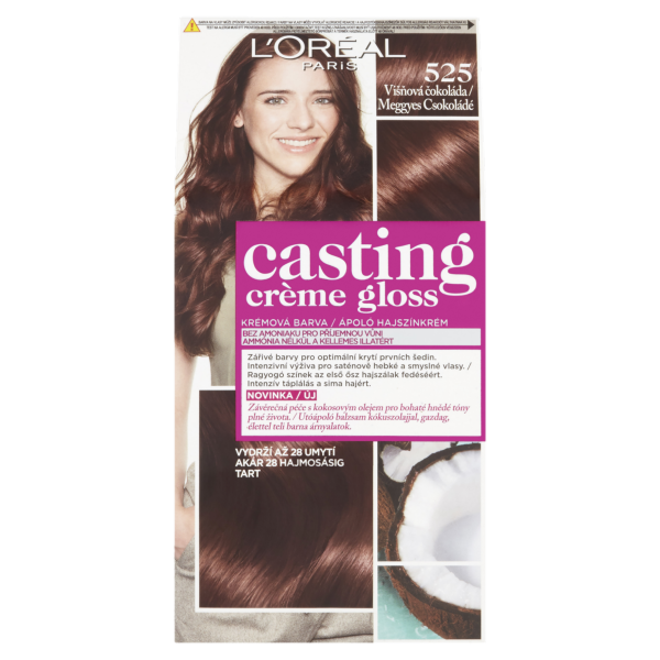 Casting CrémeGloss hajfesték 525 meggyes csokoládé