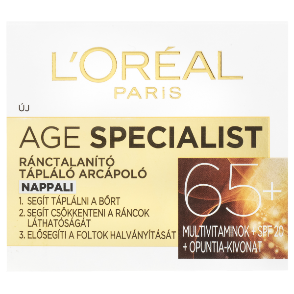 L'Oreal AgeSpecialist nappali arckrém 65+ 50ml