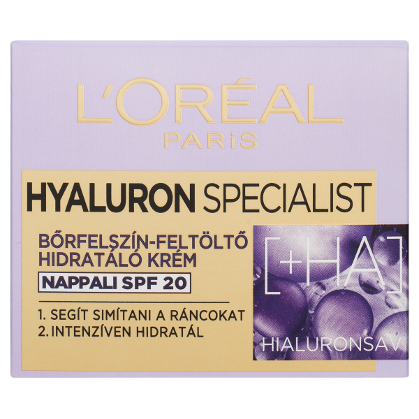 L'Oreal arckrém 50ml Hyaluron Spec. nap