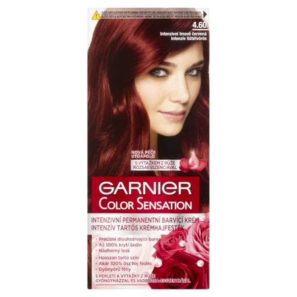 Color Sensational hajfesték 4,6 Intenzív sötét vörös
