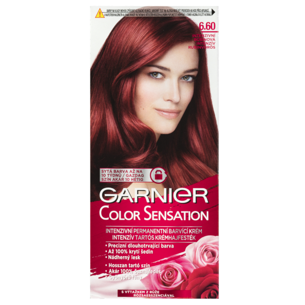 Color Sensational hajfesték 6,6 Intenzív rubinvörös