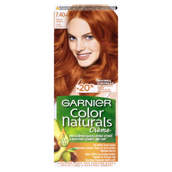Garnier Color Nat. 7.4 Érzéki Rézvörös