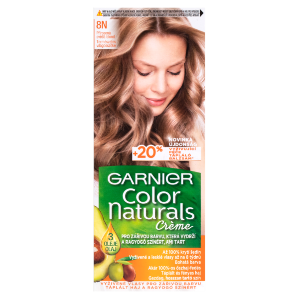 Garnier Color Nat 8N  TERM. VIL. SZŐKE
