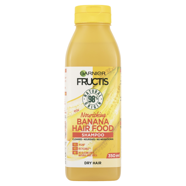Fructis HairFood sampon 350ml Banana