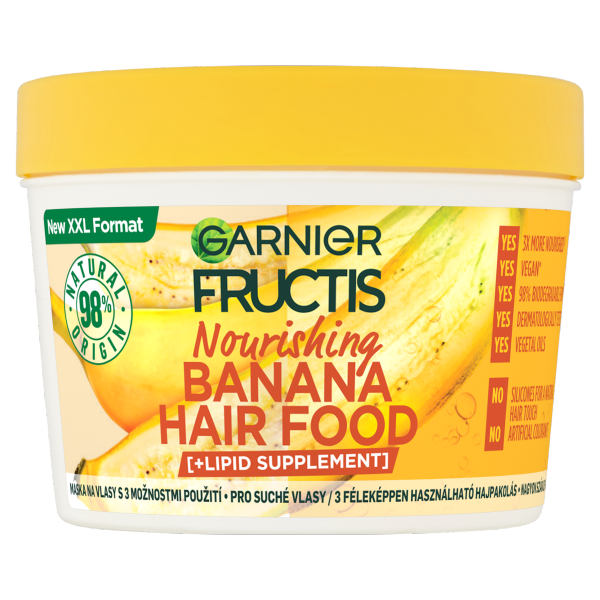 Fructis HairFood hajpakolás 400ml Banana
