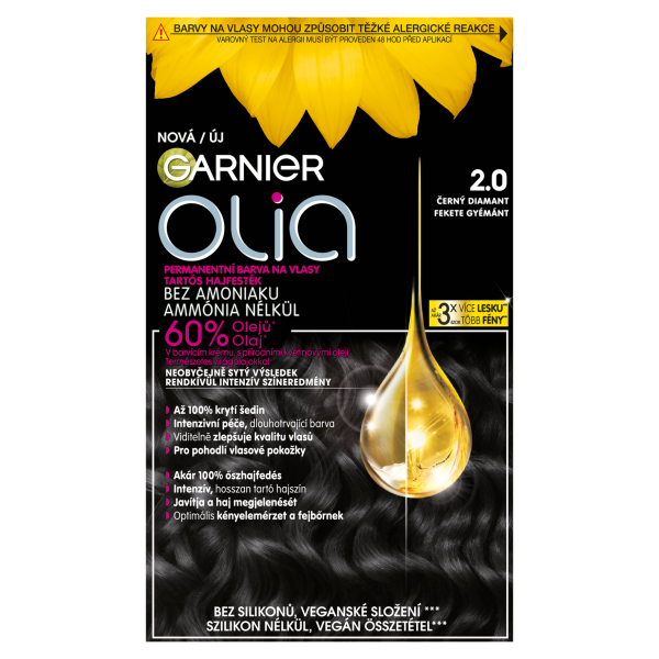 Olia Hajfesték 2.0 Black Diamond