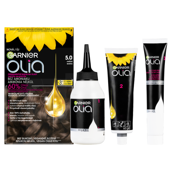 Olia Hajfesték 5.0 Brown