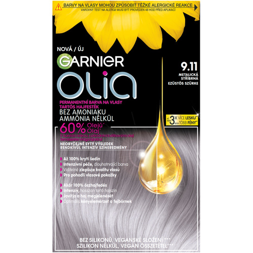 Olia Hajfesték 9.11 Silver Smoke