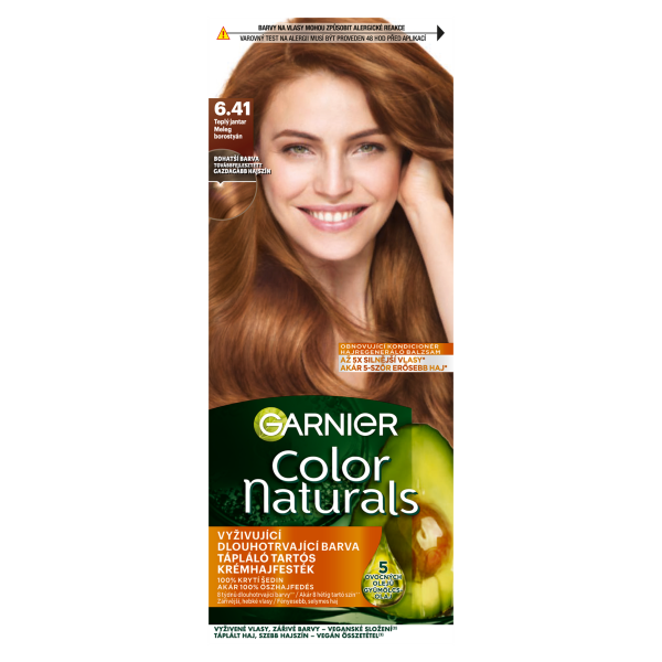 Garnier Color Nat 6.41 Meleg Borostyán