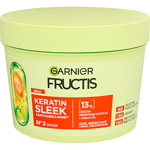 Fructis hajmaszk 370ml Keratin Sleek