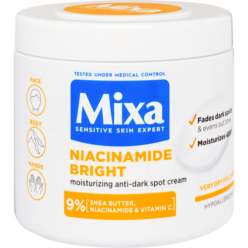 Mixa ápolókrém 400ml Niacinamide Bright
