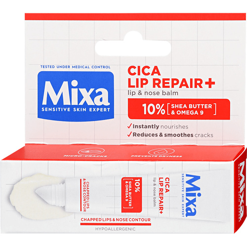 Mixa ajakbalzsam 10ml Cica Repair