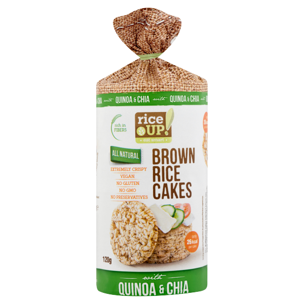 Rice Up puffasztottrizs chia+quinoa 120g