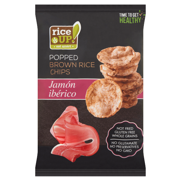 Rice Up Rizs Chips Ibériai sonka íz. 60g /24/