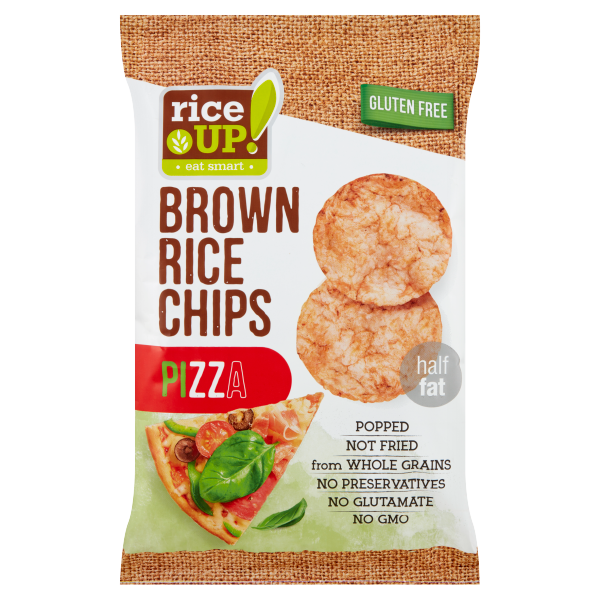Rice Up Rizs Chips Pizzás 60g /24/