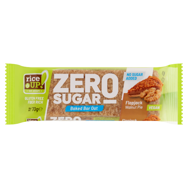 Rice Up ZERO Zabszelet Diós 70g /12/