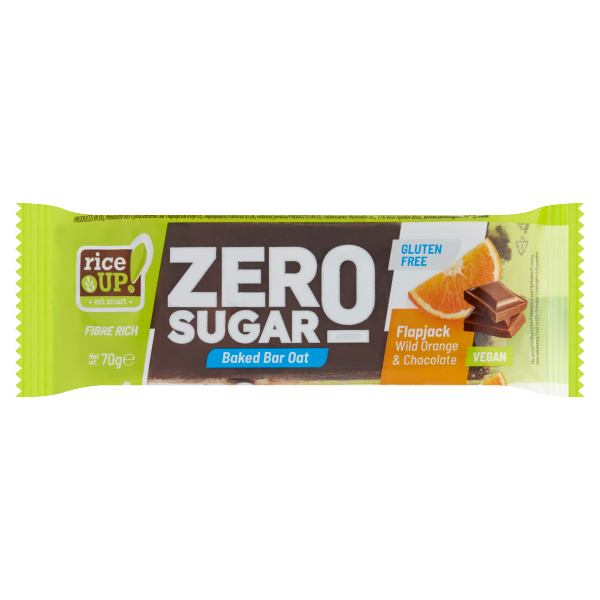 Rice Up ZERO Zabszelet Narancs 70g /12/