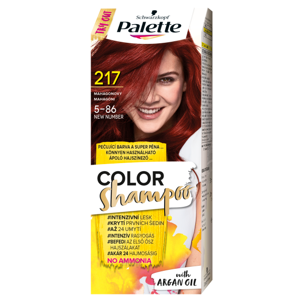 Palette C. Shampoo 5-8 (217) mahagóni