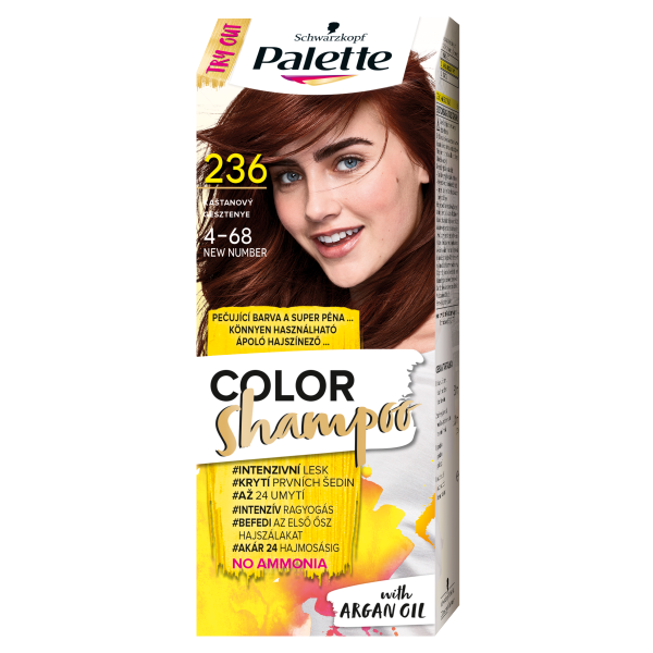 Palette C. Shampoo 4-68 (236) gesztenye