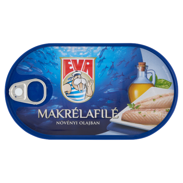 PODRAVKA 'Eva' Makrélafilé Növényi Olajban 170g/115g