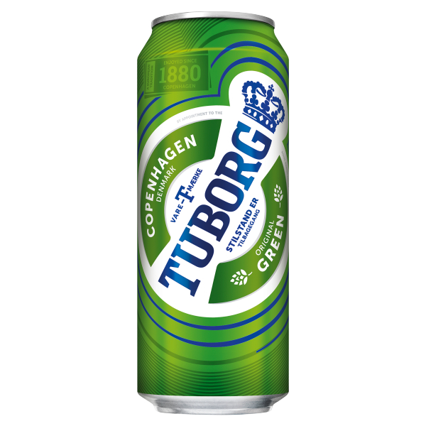 Tuborg Green 0.5 L dobozos DRS