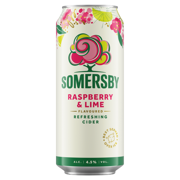 Somersby Raspberry-Lime 0.5 L dobozos DRS