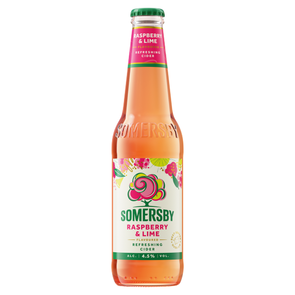 Somersby Raspberry-Lime 0.33 L palackos DRS
