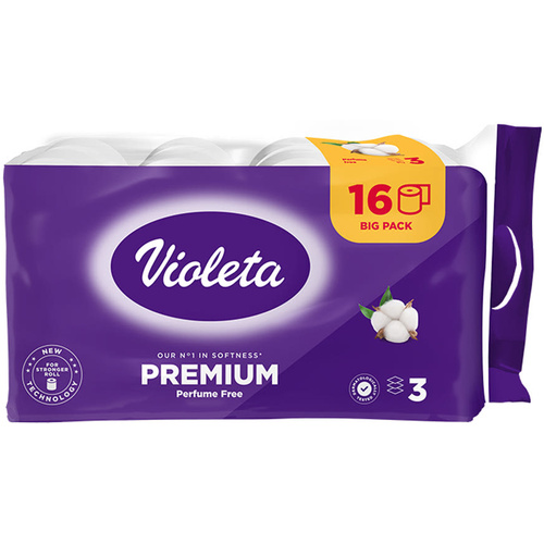 Violeta TP Prém. 3rét. 16tek. fehér