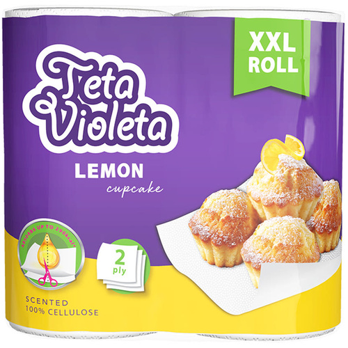 Violeta Házt. Törlő 2 rét 2 tek maxi