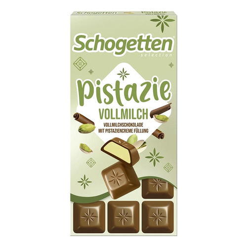 Schogetten tejcs. Pisztácia krémmel 100g