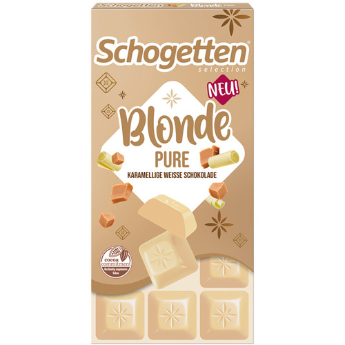 Schogetten Blonde Karamell csokolá.100g