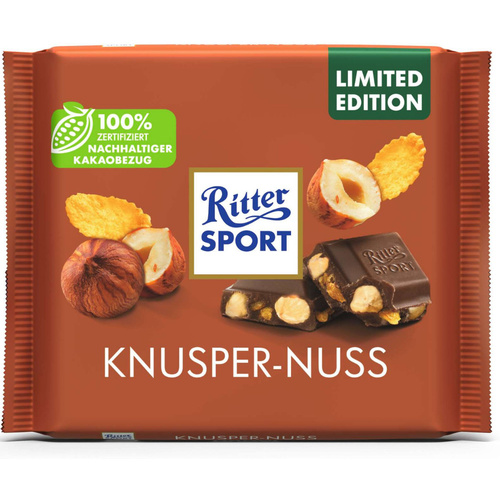 Ritter Sport Knusper Nuss Tejcs. 100g