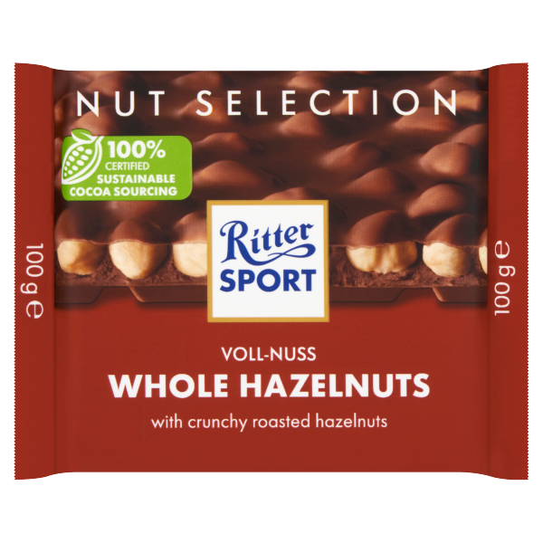 Ritter Sport Selection egész mogyorós 100g