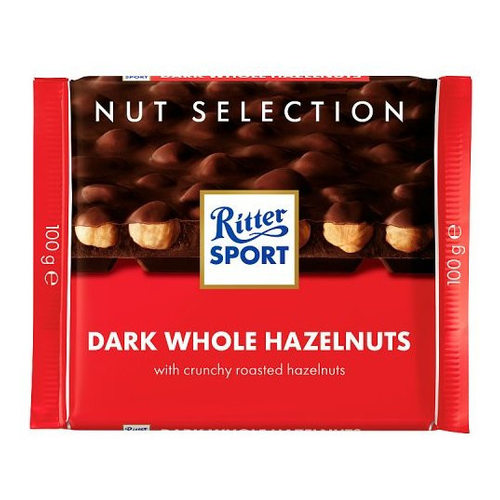 Ritter Sport Selection csokoládé Ét-egészmogyoró 100g