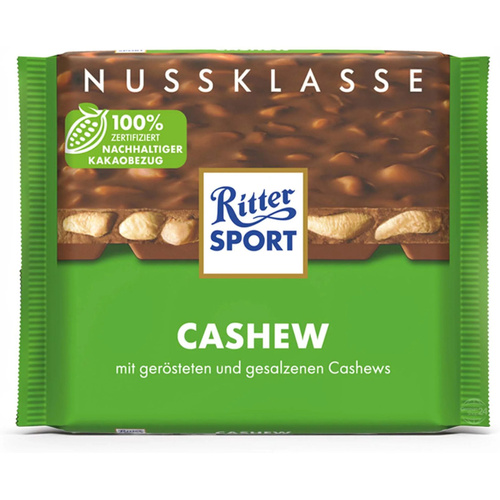 Ritter Sport Selection Tejcsokoládé kesudióval 100g