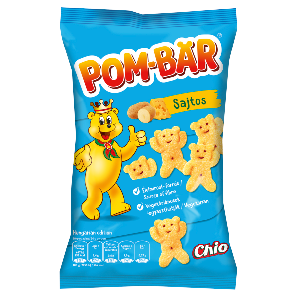 Wolf Pom Bar Sajtos 50g