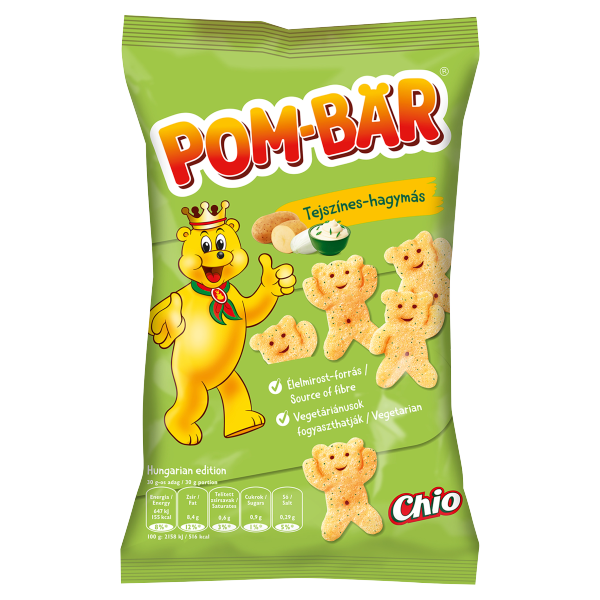 Wolf Pom Bar Tejszínes-Újhagymás 50g