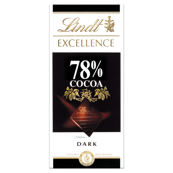 Lindt Excellence 78% Cocoa étcsokoládé 100g