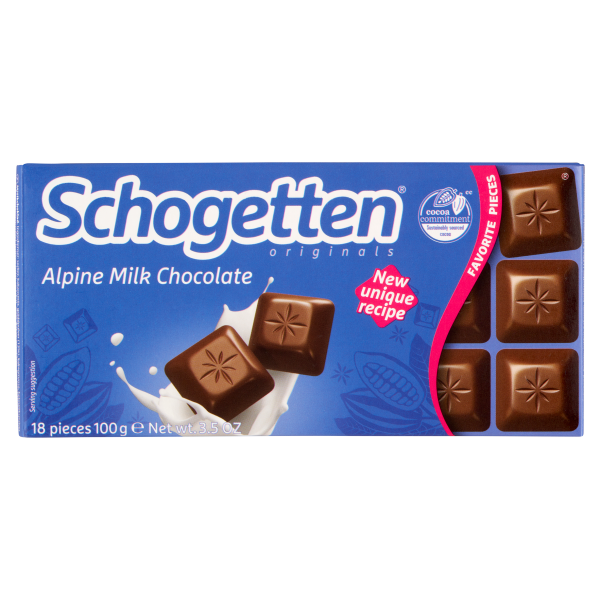 Schogetten táblás csokoládé Tej 100g