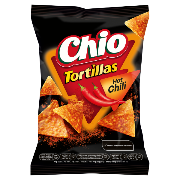 Chio Tortilla Extra Hot saucestyle110g